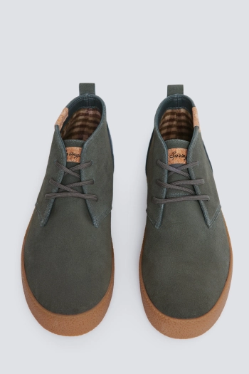 М'які шкіряні черевики до щиколотки