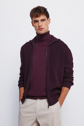 Кардиган на молнии