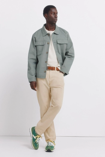 Бавовняна сорочка-куртка