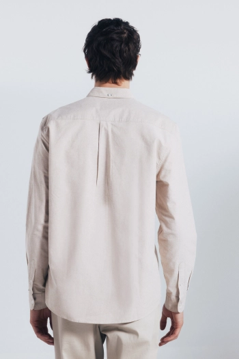 Рубашка Оксфорд с воротником на пуговицах