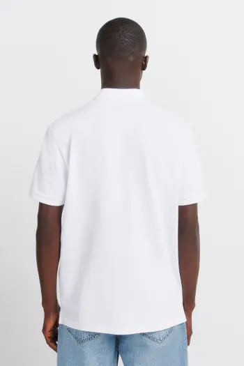 Поло пике в полоску regular fit
