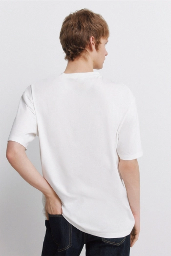 Футболка з контрастними вставками