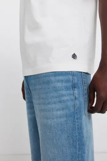 Джинсові бермуди прямого крою regular fit