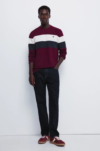 Футболка з довгим рукавом та вставками