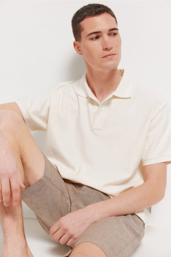 Поло структурное свободного кроя