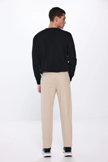Брюки-чинос с микропринтом Slim fit