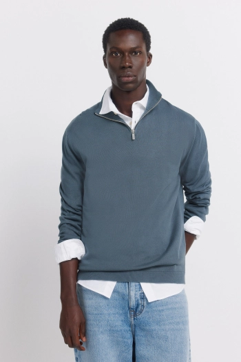 Базовый джемпер на молнии