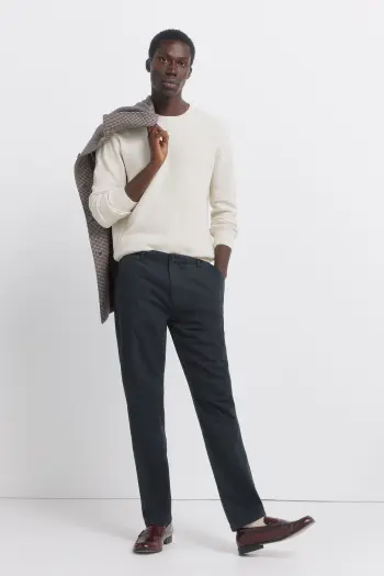 Штани чінос з вельвету крою slim fit