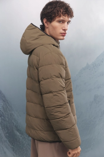 Утеплена куртка-пуховик