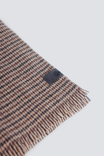 Шарф у міні-клітинку