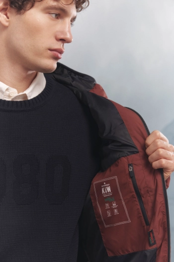 Утеплена куртка-пуховик