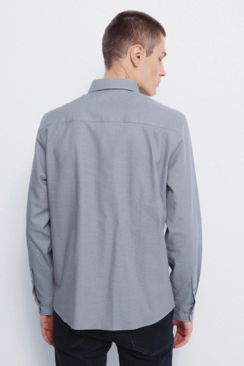 Класична сорочка двоколірної структури