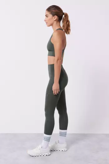 Зеленые леггинсы 4D Stretch