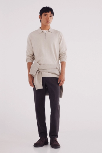 Джемпер-поло на блискавці