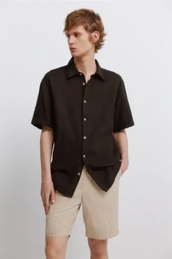 Бермуды в полоску comfort slim fit