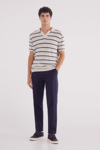 Комфортні штани-чінос Slim fit