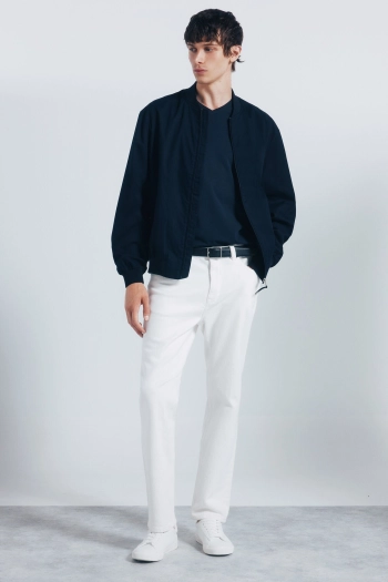 Легкий хлопковый бомбер