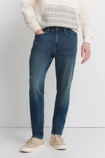 Джинси з ефектом тонування, стиль slim fit