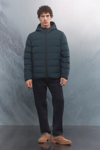 Утеплена куртка-пуховик