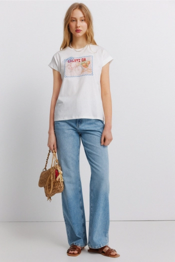 Футболка з коротким рукавом і малюнком