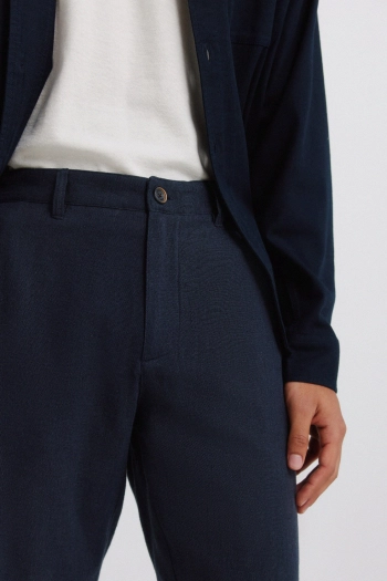 Бермуди доббі з льоном comfort fit