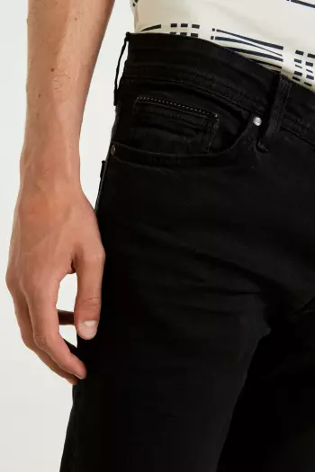 Брюки Slim Fit с пятью карманами