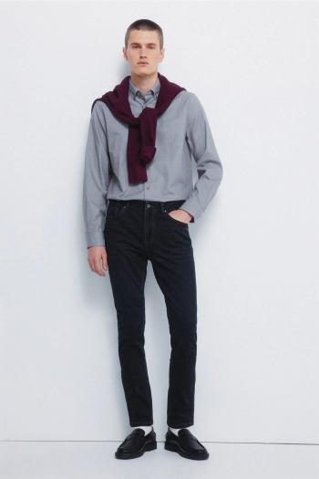 Класична сорочка двоколірної структури