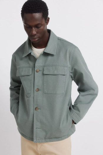 Бавовняна сорочка-куртка