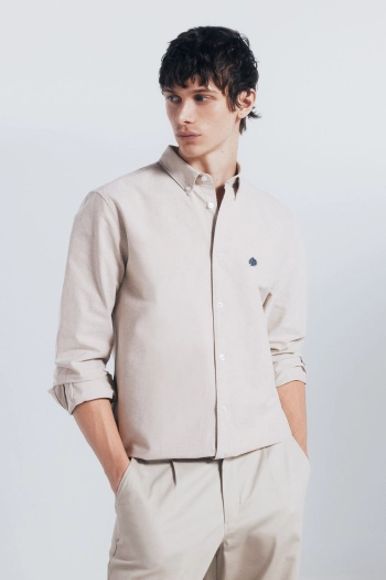 Сорочка Оксфорд з коміром на ґудзиках