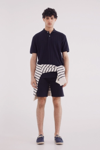 Шорты-бермуды slim fit