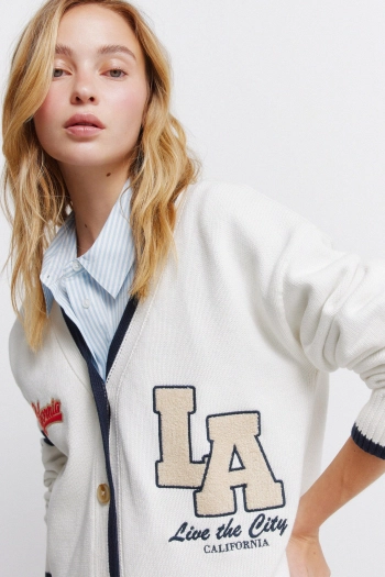 Кардиган на пуговицах L.A