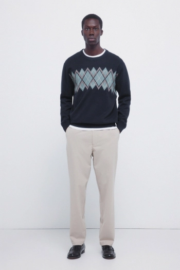 Свитер жаккардовый рождественский