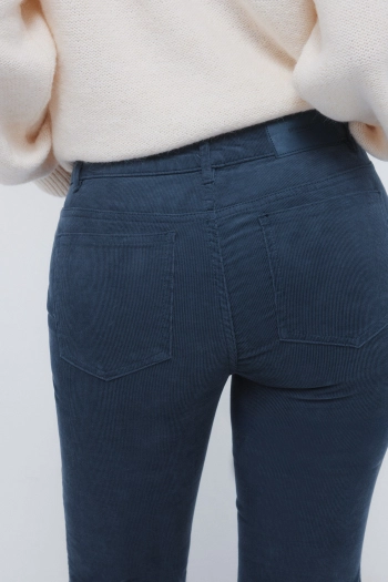 Вельветові штани-кюлоти