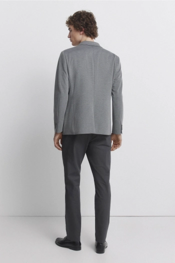 Чиносы узкого кроя с микропринтом