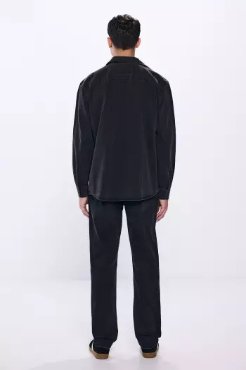 Джинси Regular fit чорного кольору