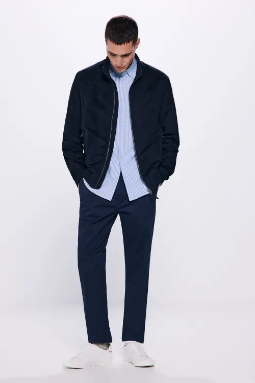 Штани-чінос Slim fit с принтом