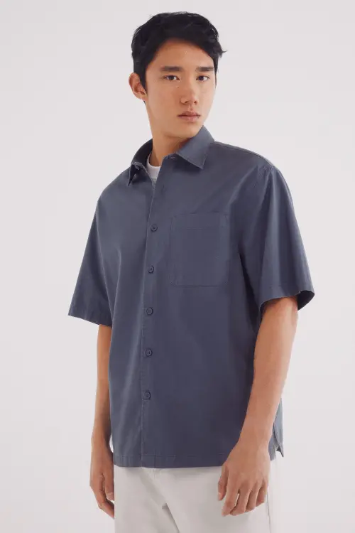 Рубашка с короткими рукавами Tencel