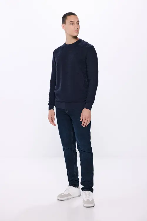 Дуже темні сині джинси slim fit