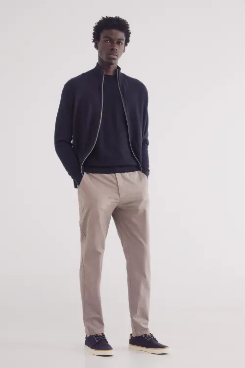 Фактурні штани-чіно Comfort fit