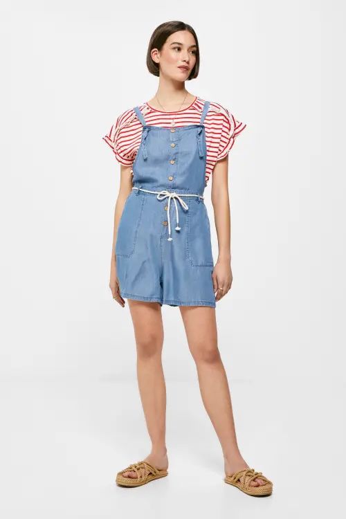 Джинсовый комбинезон Tencel