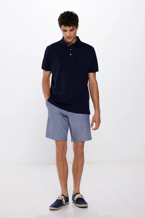 Шорти-бермуди Oxford крою comfort fit