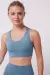 Бирюзовый спортивный бюстгальтер 4D Stretch
