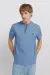 Поло з піке зі стоячим коміром slim fit