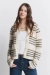 Смугастий кардиган pointelle