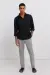 Фактурные брюки из льна comfort slim fit