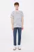 Легкі кольорові штани крою Slim fit із п'ятьма кишенями