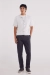 Брюки-чиносы кроя Slim fit с микропринтом