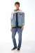 Джинсы кроя slim fit  средней потертости